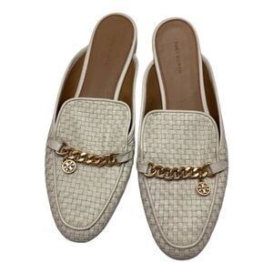 Tory Burch Benton Loafer Mule Slide Shoes Size 10.5